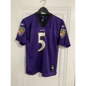 Joe Flacco Baltimore Ravens Kids NFL Jersey Size Large